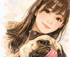 似顔絵作成で写真を絵画風に仕上げます イメージ1