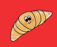 Twitterアイコン書きます ゆるくて、ほののんとした動物 生き物 食べ物