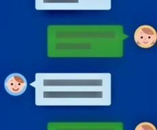 チャット(フイードバック付き)で、不安を和らげます 今感じていることをそのまま吐き出しましよう