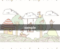 ゆるふわなイラストを描きます イメージ1