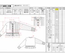 作りたいアイテムの仕様書を、丁寧に書きます イメージ1