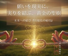人生の転換点へ。望む未来を現実に結ぶ秘技を伝えます イメージ1