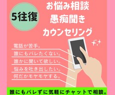 限定お試し価格！チャットでお悩み相談・解消します イメージ1