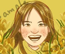 やさしく、あたたかい雰囲気の似顔絵をお描きします イメージ1
