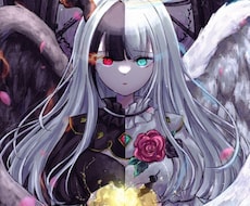 闇と幻想、ダークファンタジー系のイラスト描きます あなたの世界観を形にする一枚絵なんでもお描きします。