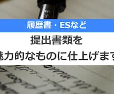 履歴書/志望理由/自己PRを魅力的に変身させます 書類選考通過率を上げたい！就活生や転職希望者は必見