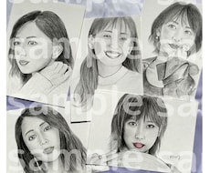 鉛筆デッサン:お気に入りのお写真から描きます イメージ1