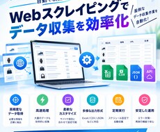 Webスクレイピングツールを開発します イメージ1