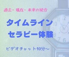 タイムラインセラピーの体験セッションをします イメージ1