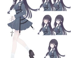 繊細なタッチのTRPG用立ち絵描きます イメージ1