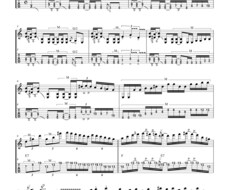 ギターTAB譜作成 耳コピ＆浄書いたします 市販されていない楽曲のTAB譜も作成いたします！！