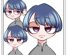 修正何回でも！かわいくて個性的なアイコン作成します イメージ1