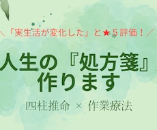 感謝★5！2ヶ月伴走で行動が変わる処方箋を作ります 【限定３枠】実生活が変化したと大好評の濃縮カルテ！