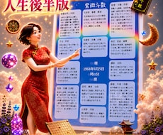 紫微斗数❤️後半鑑定書・分かりやすく鑑定いたします イメージ1