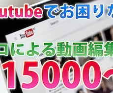 現役プロがあなたの動画の編集を行いますます イメージ1