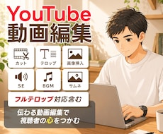 YouTube動画編集 | 伝わる動画を制作します イメージ1