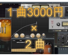 キャッチーな曲を1曲3000円！２曲作ります 低価格で音源が欲しい方におすすめです。