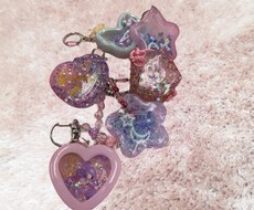 お子様や推し活に♡シャカシャカキーホルダー作ります イメージ1