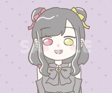お好みのデフォルメイラストを作成し致します イメージ1