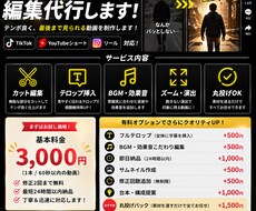 ショート動画量産します イメージ1