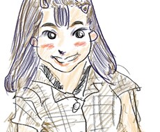 誕生日、成人、還暦祝い向けの似顔絵を制作します イメージ1