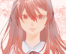 透明感のある儚いアイコン/サムネ/立絵を作成します イメージ1