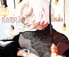 SNS等のサムネ･アイコン描きます あなたの好きなお色をベースに特徴のあるサムネ描きます！