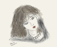 ファッションイラスト風✴︎似顔絵かきます 最短1日✴︎ファッション・映画好きな方へのプレゼントにも◎