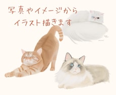 温かみのあるペットや動物のイラストを描きます イメージ1