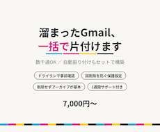 Gmail整理を自動化する仕組みを作ります イメージ1
