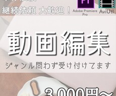 YouTube動画編集致します