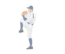 高校球児・野球選手のイラスト描きます イメージ1