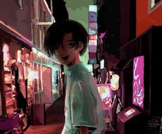 中性的な女の子男の子描きます イメージ1