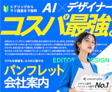 心が動く！結果の出るパンフレット作成します 【キャンセル保証】効果の出るパンフレットをデザインします