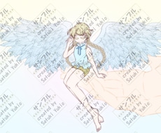 天使のイラスト販売します あなたを癒すきれいな天使のイラストです