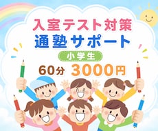 中学受験大手塾⭐️入室テスト準備対策します 現役プロ講師による入室テストに向けた適切な事前準備サポート