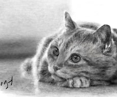 鉛筆画調のデジタルイラスト手描きします イメージ1
