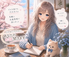 小さなストレス放置しないで！お話聞きます 私と友達感覚で会話してスッキリしよ？