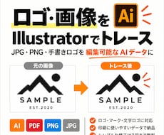 ロゴ画像をIllustratorでトレースします イメージ1