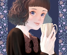 柔らかな色彩の人物イラストお描きします イメージ1