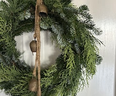 クリスマスリース作ります クリスマスのオリジナルリースです