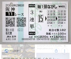 30年間実践重賞メインサイン予想1ヶ月間提供します 2/7 東10R◎グローリーグローリ三連単154820円的中
