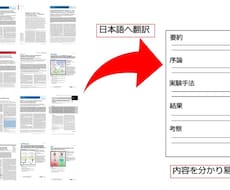 医学・生物学分野の英語論文の翻訳を承ります イメージ1