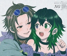 TRPG・配信用の立ち絵イラストを制作します イメージ1
