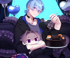 表情豊かで明るいキャラクターイラストを制作します イメージ1