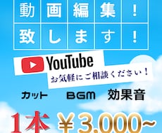 Youtube動画編集承ります イメージ1