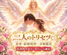 二人のトリセツ♡恋愛結婚相性鑑定8800字届けます 性格や恋愛傾向＆相性プラスとマイナス面♡改善策付♡片思いOK