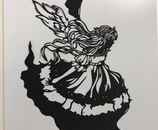 好きなものを切り絵にします イメージ1
