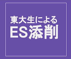 大手内定多数の東大卒元就活生がESの添削をします 大手マスコミでの校閲経験を生かして丁寧に添削指導します！