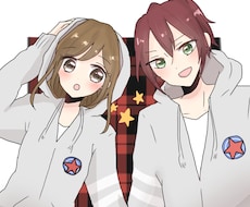 夢絵等お好きなイラスト描かせて頂きます SNS等のアイコンにも使用頂けます！